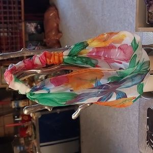 NWOT Lovely colorful tropical headband